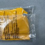 NWT Zara Trafaluc Top Yellow Ribbed Knit Asymmetric One Shoulder Long Sleeve Size L Photo 5