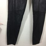 Free People NEW  Midnight vegan suede leggings Photo 6