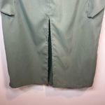 Gilipur Women Cargo Maxi Skirt Olive Green Pockets Slit Adjustable Skater Medium Photo 11