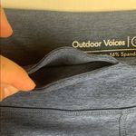 Outdoor Voices size small biker shorts heather Blue Activewear athletic yoga Photo 7
