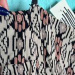 Free People Gaia Aztec Tribal One Shoulder Shift Dress boho Photo 5