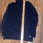 Calvin Klein  black Ribbed Knitwear turtleneck sweater woman’s XL Photo 4