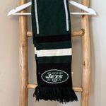 NFL FOREVER COLLECTIBLES VINTAGE New York Jets Team Scarf Green Photo 0