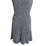 Rebecca Taylor  Tweed Dress Navy Sleeveless Fit & Flare Fringe Women’s Size 8 NEW Photo 8