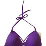 NWT L’Agent Avril swim top XS Purple Photo 0