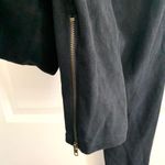 Olivaceous 3/$15 Faux Suede Soft Pants with Zippered Ankle in Black Photo 3