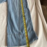 Workshop Republic Clothing  Sz XS Blue Drawstring Cropped Pants Tencel Photo 5