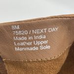 Diba True  Womens 8 Booties Next Day Wedge Platform Brown Leather Soft Side Zip Photo 6