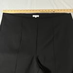 Good American GWB0066 Black Scuba Flare Ankle Zip Pants Sz 7 Plus Size Business Photo 7
