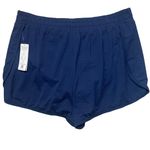 Lands' End Lands’ End Navy Blue Running Shorts‎ Tencil Knit Size XL(18) Photo 2