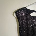 Love Reign Sleeveless Dress Black Sequins S Photo 5
