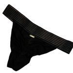 Beach Bunny  Black Sheer Addiction Bikini Bottom Photo 1