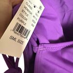 PacSun  Eco Purple Rita Tie Back Ruched One Piece Swimsuit Size Small Photo 5