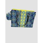 Marie Osmond Collection by Giftcraft Quilted Shoulder Tote Bag w Coin Purse NWT Blue Photo 1