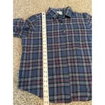 Pendleton Vintage  Flannel Shirt Size L Plaid Button Up 100% Cotton Made In USA Photo 4