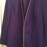 Night Studio New York vintage skirt suit, size 10 Purple Photo 1