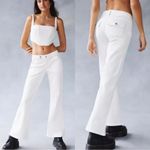 BDG Urban Outfitters Women’s Micro Flare Jeans Low Rise Y2K Style in White 25 Photo 1