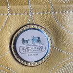 Coach  1941 Alex Gold Patent Leather Tote, Style 14265 - Gold - Preowned Photo 5