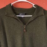 Lands' End Half Zip Cashmere Sweater Photo 2