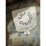 LILI SIDONIA Molly Bracken Leopard Print Sheer Lace Trim Camisole Top SIZE XS Green Photo 5