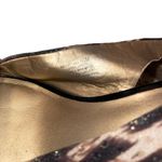 Anne Klein  Wedge Heel Sling Back Cheetah Print Sandal Size 9.5 M Wedge Heel Photo 4