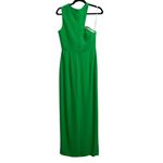 Amanda Uprichard  Gilda Maxi Gown In Grass Green Photo 4