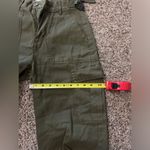 Pull & Bear  fasten tab cargo pants in khaki Photo 9