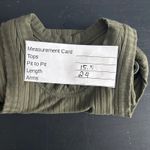 Free People Movement Top M Ribbed Tank Top Olive Green Sleeveless‎ Casual Top Size M Photo 9