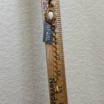 Trifari  Signed School Of Fish Goldtone Milk Glass Fish Link Statement Necklace Photo 7