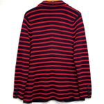 Talbots  Striped Large Petite Double-Breasted Jacket Nautical Preppy‎ Twee Posh Photo 3