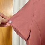 FIGS  Women's Catarina One-Pocket V-Neck Scrub Top - Mauve Size Small Photo 5