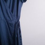 Baltic Born  Krystal Satin Wrap Gown Short Sleeve New Without Tags Photo 5