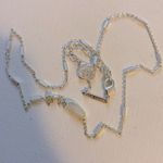 Kendra Scott Miya silver tone necklace with mother of pearl stone Photo 4