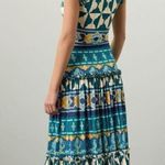 La DoubleJ DressāPimento Blueā Printed V Photo 1