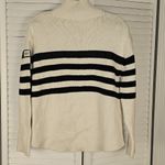 Kate Spade Womens Broome Street Black White Sweater Small Photo 1
