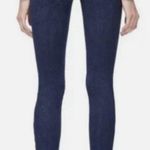 Good American Dark Wash Denim Good Waist High Rise Hook & Eye Skinny Jeans Photo 1