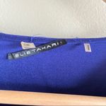 Elie Tahari  Royal Blue dress‎ w/ pockets long sleeve midi Photo 1