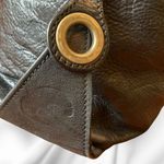 Falor Italia Le Borse Women's Black Leather Shoulder Bag Casual Photo 5