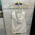 Aerie New with tag  Game Day White Denim Dress Size Medium Photo 1