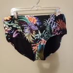 Terra & Sky TS 2X Tahitian Underwire Bikini NWOT Plus in Black Floral Photo 9