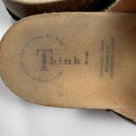 Think! Julia Windows Leather Thong Sandals Primary Colors Size Euro 42 (US11) Photo 3