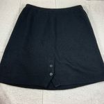 Contempo Casuals  vintage black Knit mini skirt Photo 2