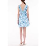 Banjanan Victoria Dress Toile Capri Dress Size Small Blue Photo 2