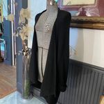 Brochu Walker Black City Cardigan Sweater Alpaca Wool Blend - Sz OS ๐งก๐ Photo 3