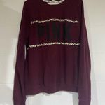 PINK - Victoria's Secret  Burgundy Top Photo 0