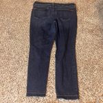 NYDJ Alina Ankle Jeans Women's Size 16 Dark Wash Frayed Hem Lift Tuck Photo 6