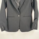 Derek Lam  10 Crosby Women's Single Breasted Bowery Twill Blazer Black Size‎ 4 Photo 4