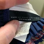 Marc by Marc Jacobs  Swimwear Bikini Top Small Blue & Multicolor Ruffle Straps Photo 9