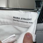 DL1961 Mara instasculpt straight legged  white cropped jeans Photo 3