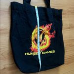 The Hunger Games Black Tote Bag Flaming Photo 5
